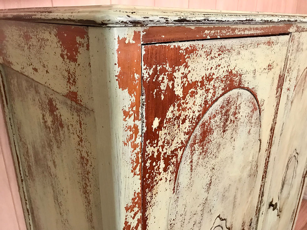 Thumbnail: Antique cabinet gentleman armoire