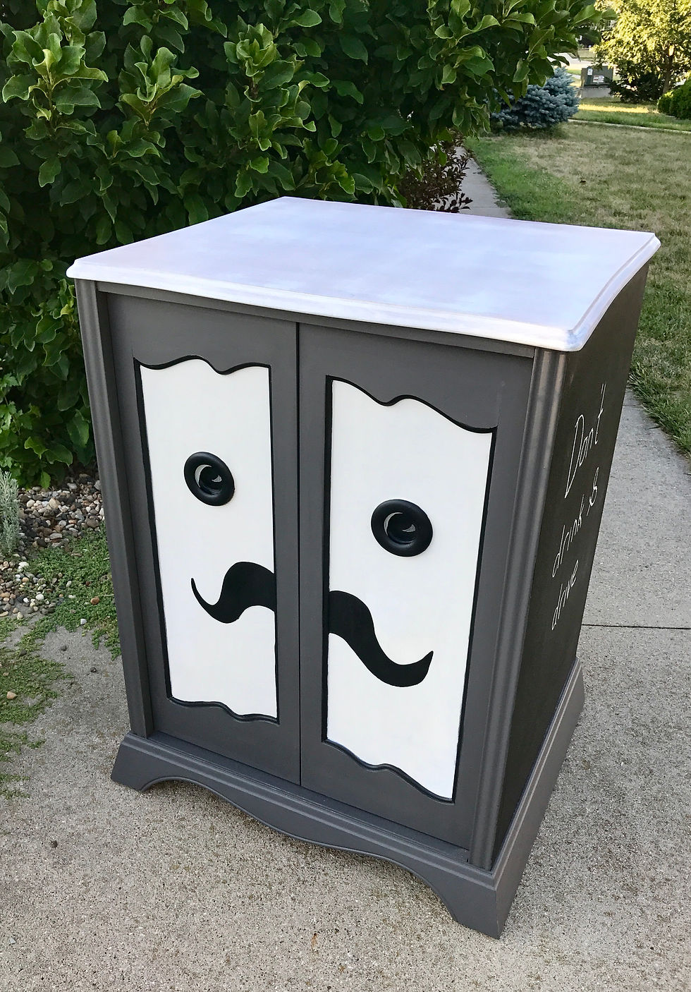Thumbnail: Mr. Mustache novelty cabinet bar