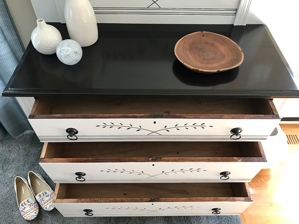 Thumbnail: Victorian spoon carved dresser in fluff