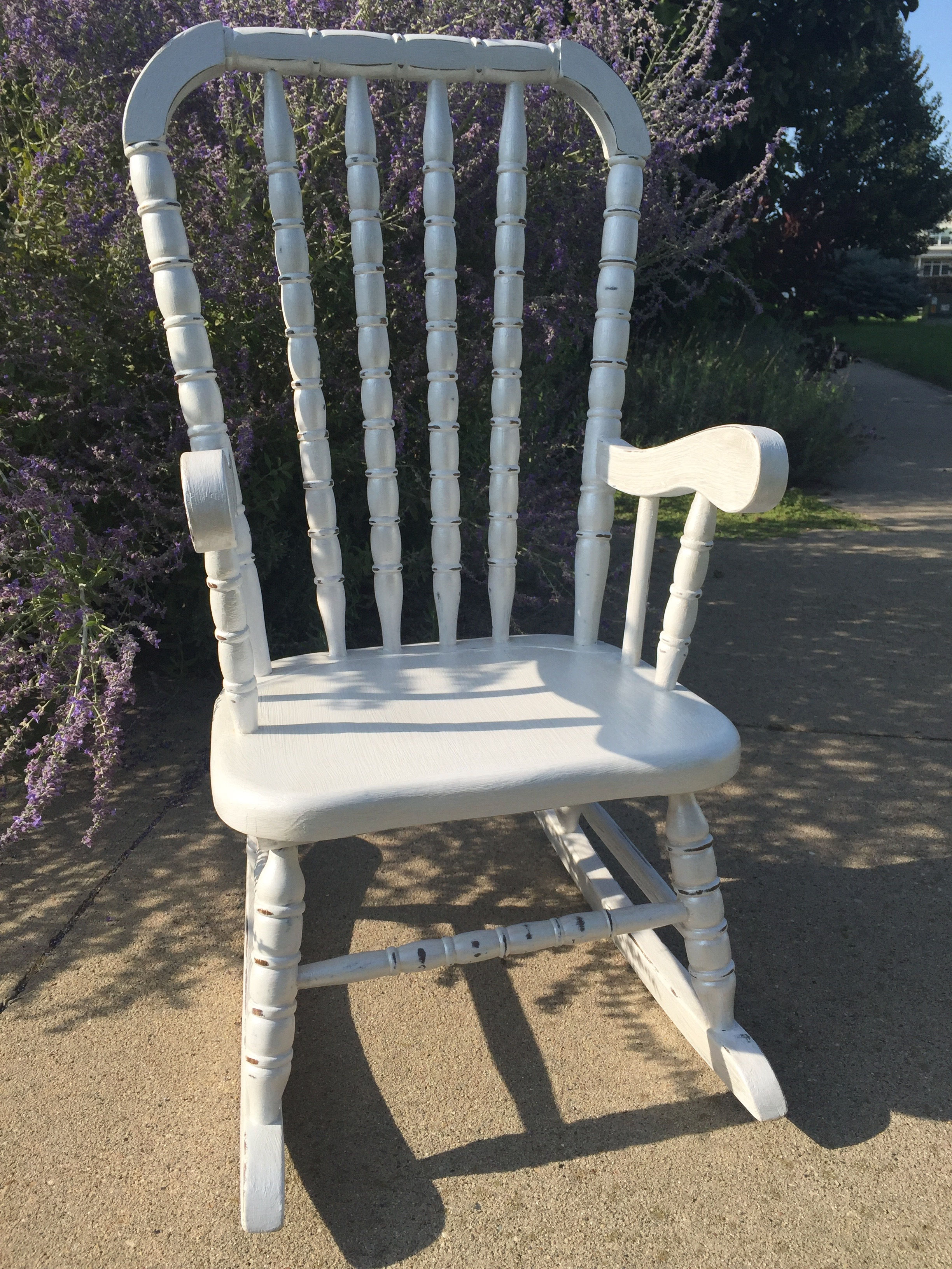 Jenny Lind white toddler rocker