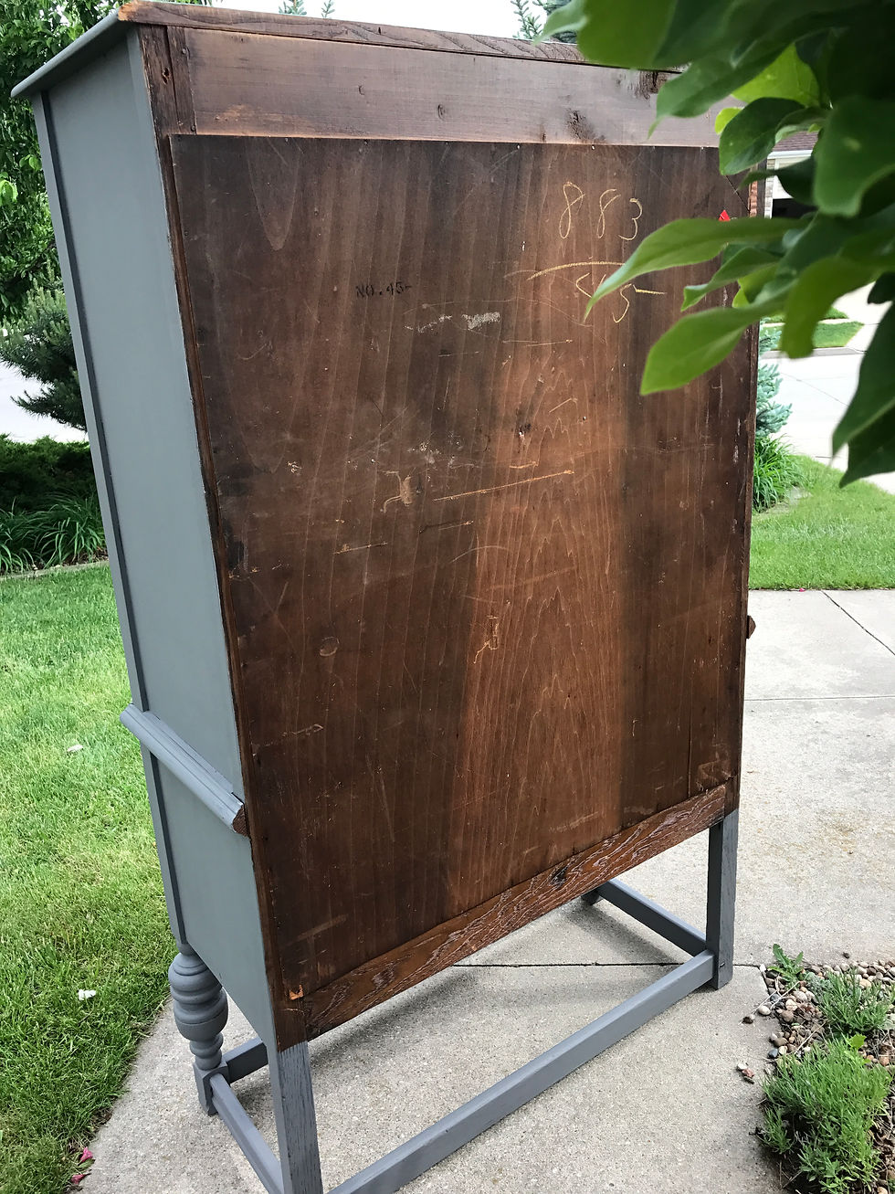 Thumbnail: Butterfly open shelves/bookcase cabinet