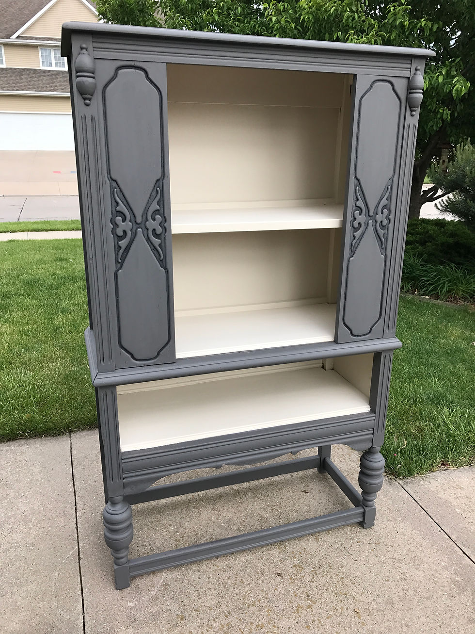Thumbnail: Butterfly open shelves/bookcase cabinet