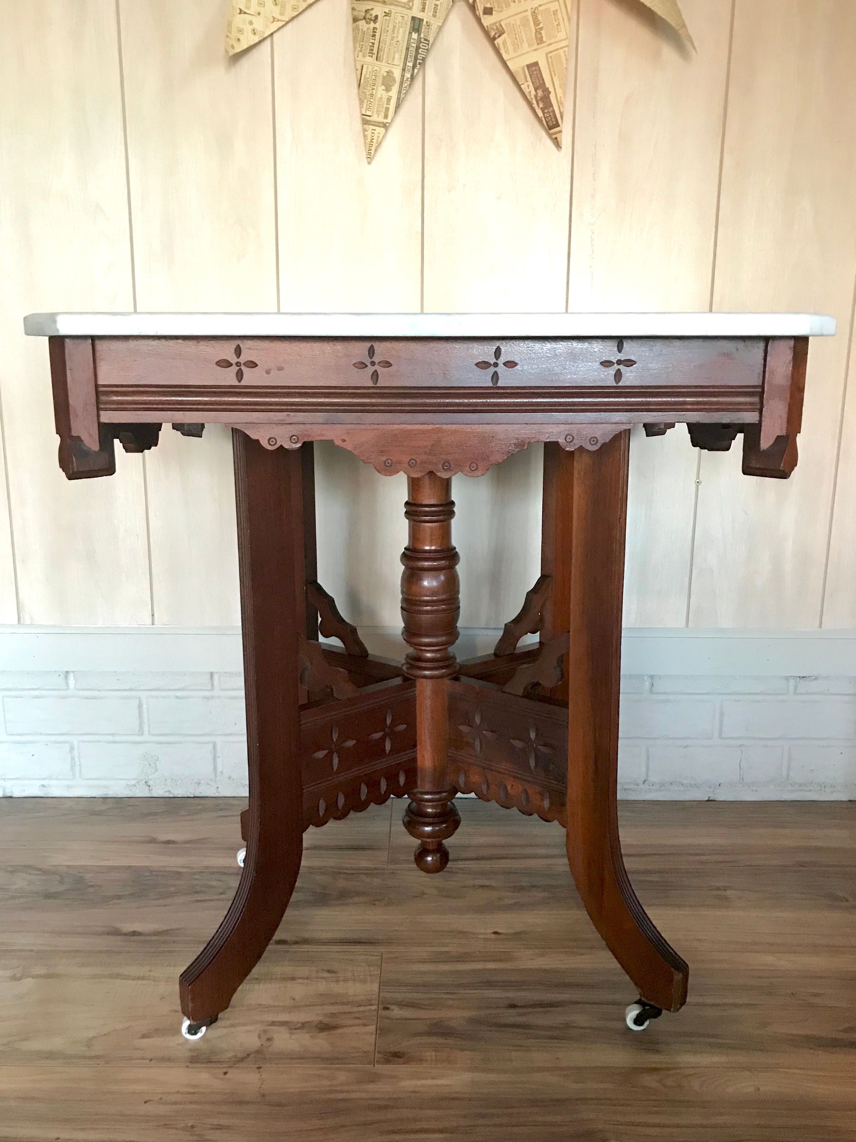 Eastlake parlor table