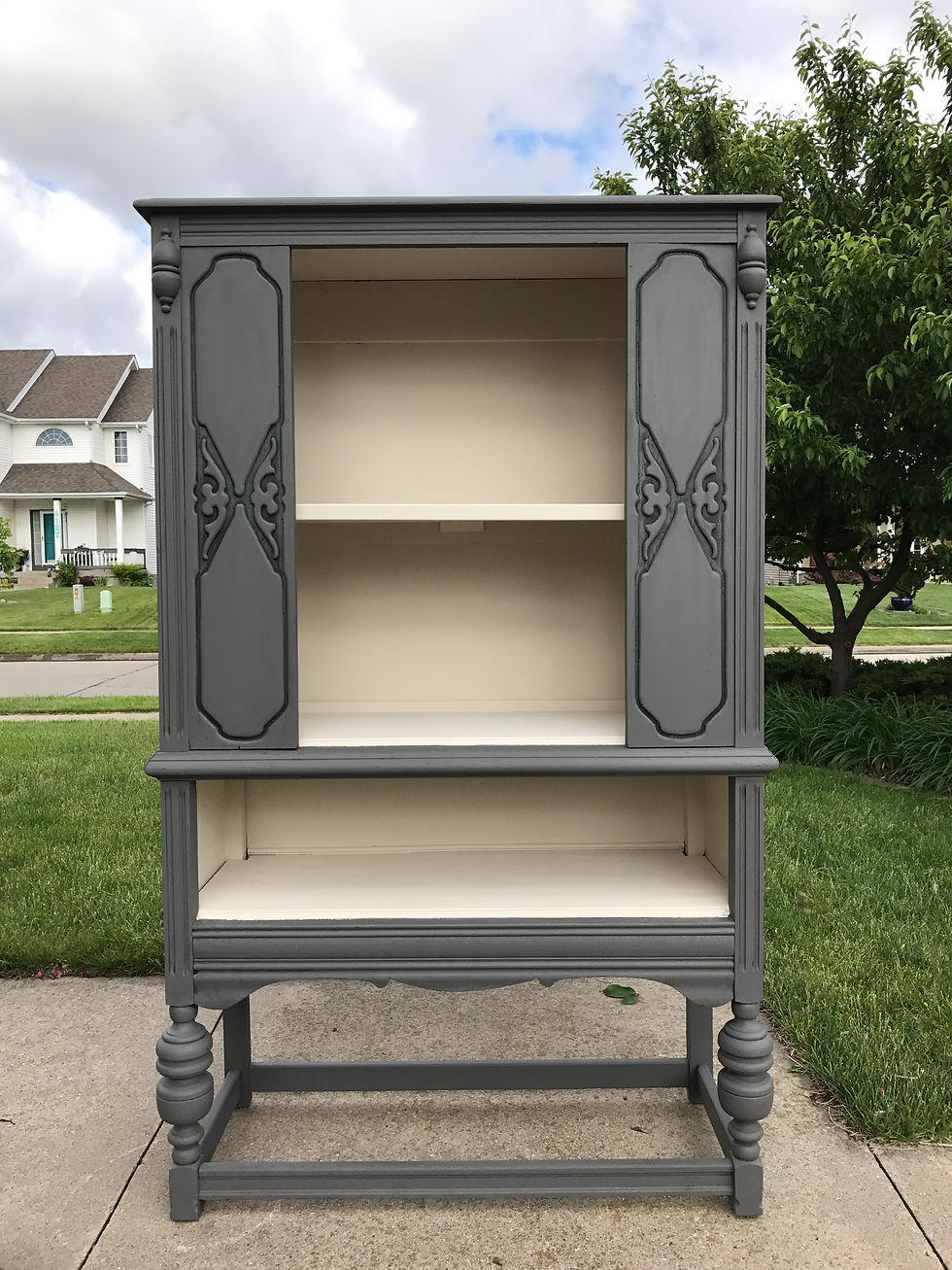 Thumbnail: Butterfly open shelves/bookcase cabinet
