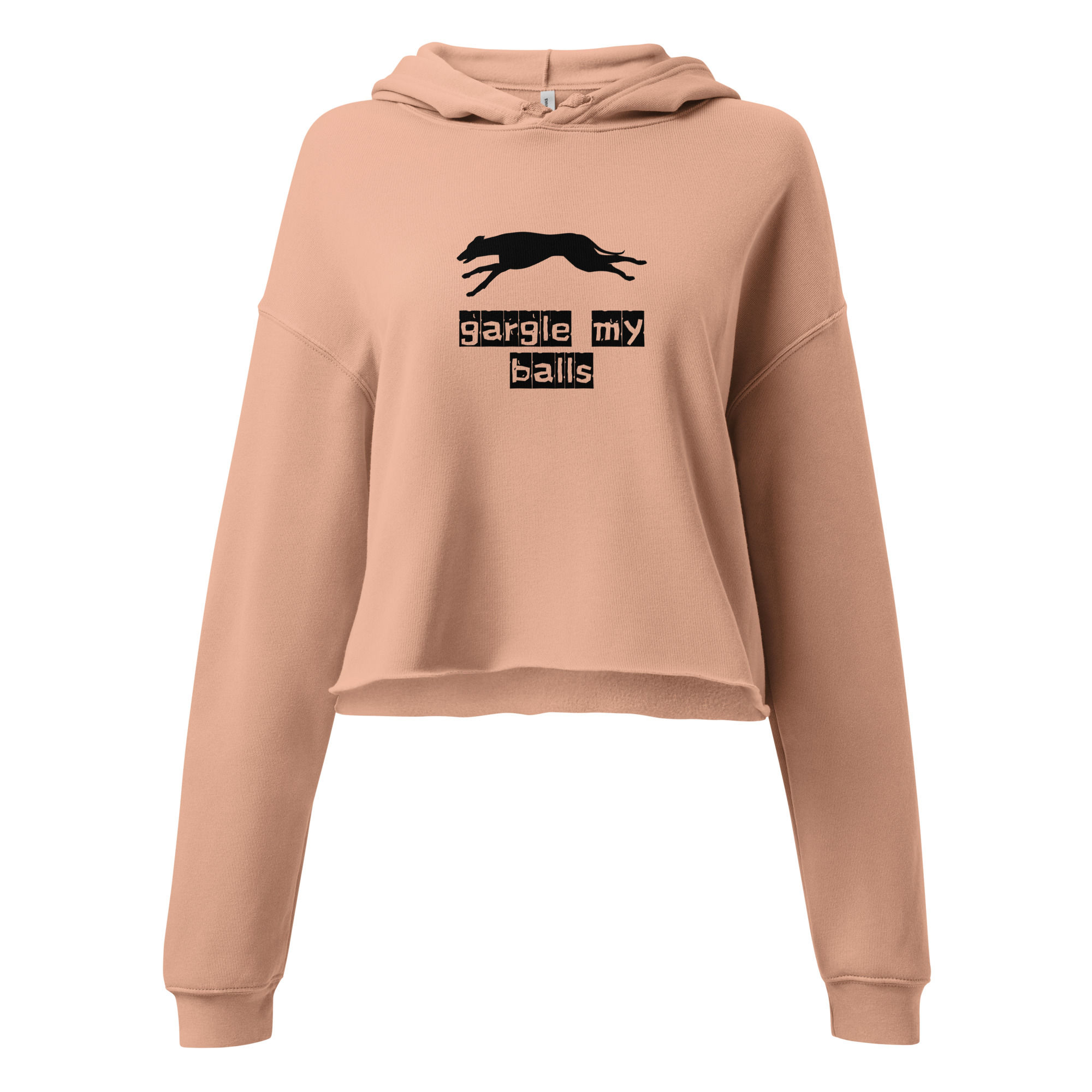 Gargle My Balls Crop Hoodie