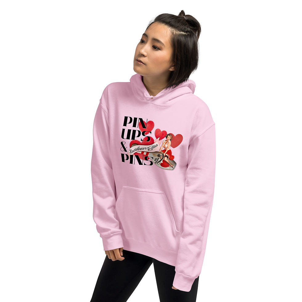 Thumbnail: Pin Ups & Pins Sweetheart Edition Hoodie