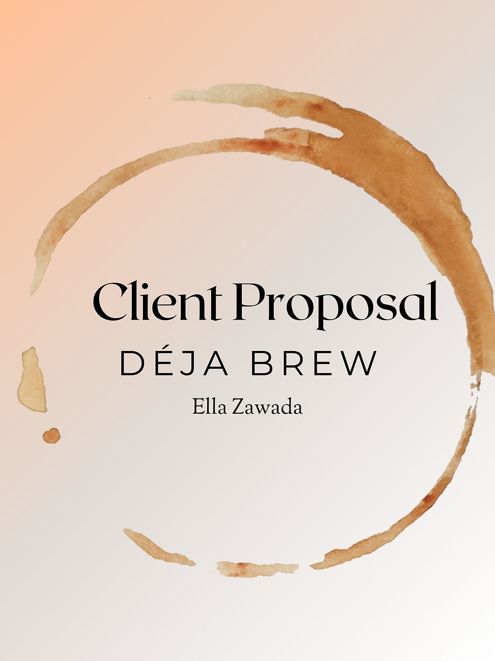 Zawada Client Proposal