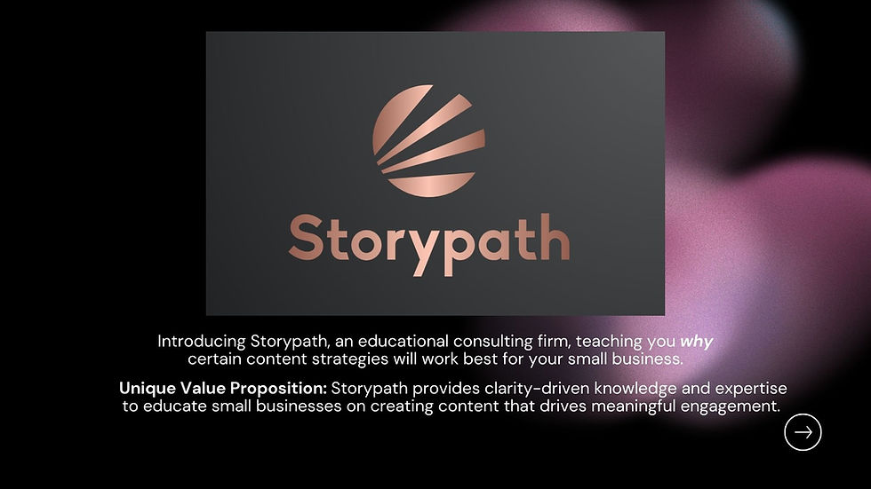 Storypath Business Proposal