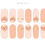 Thumbnail: GEL NAIL STICKER "Rose princess" No,4