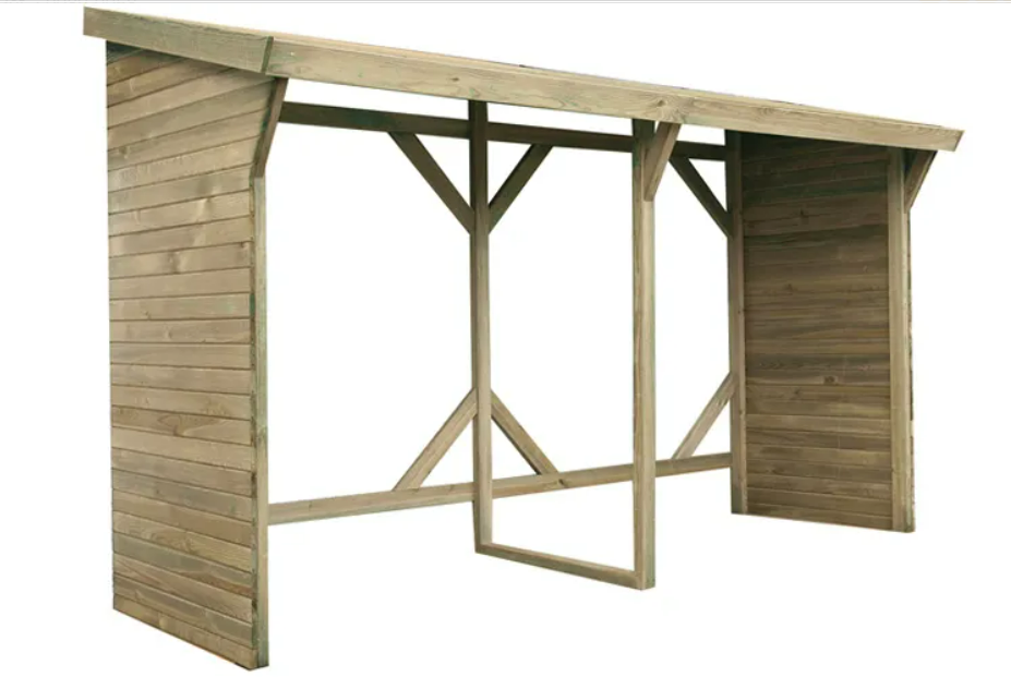 Abri bûches en bois 5 stères