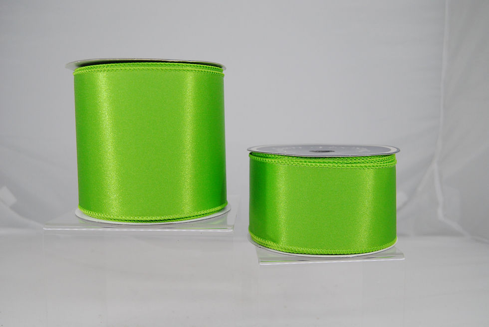 Thumbnail: RIBBON CHRISTMAS SATIN 2.5X10 LIM