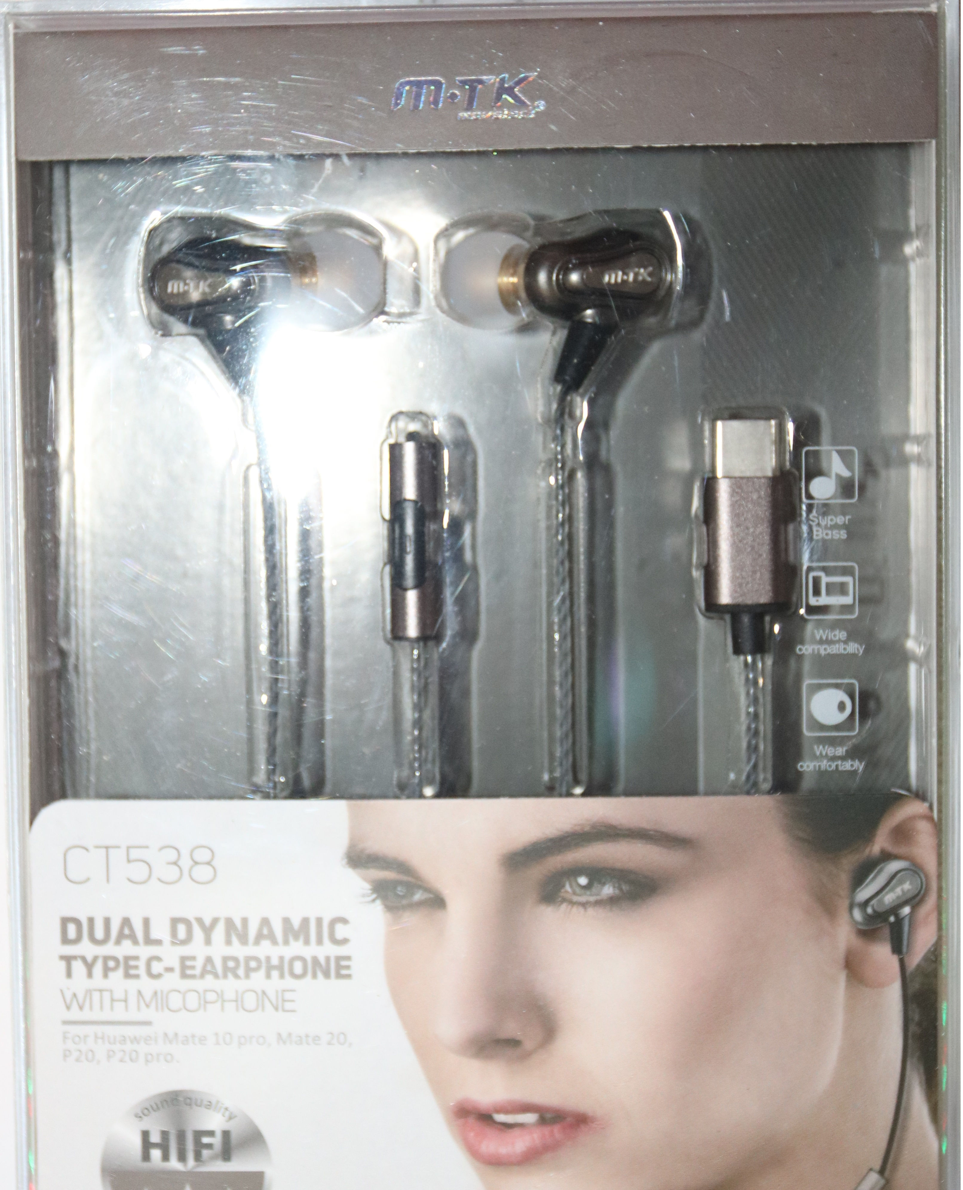 DUAL DYNAMIC TYPE C-EARPHONE