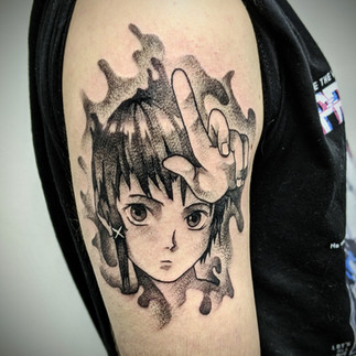 anime tattoo