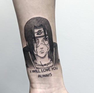 anime tattoo