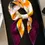 Thumbnail: Floral Print Silk Hair Scarf