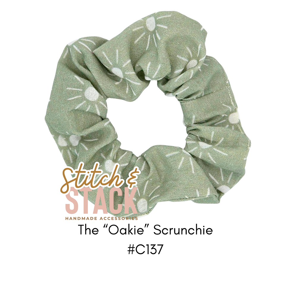 The “Oakie” Scrunchie