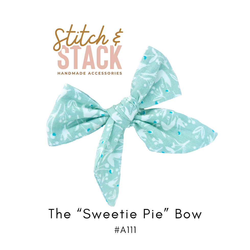 The "Sweetie Pie" Bow | Adorable Hair Bow for Girls