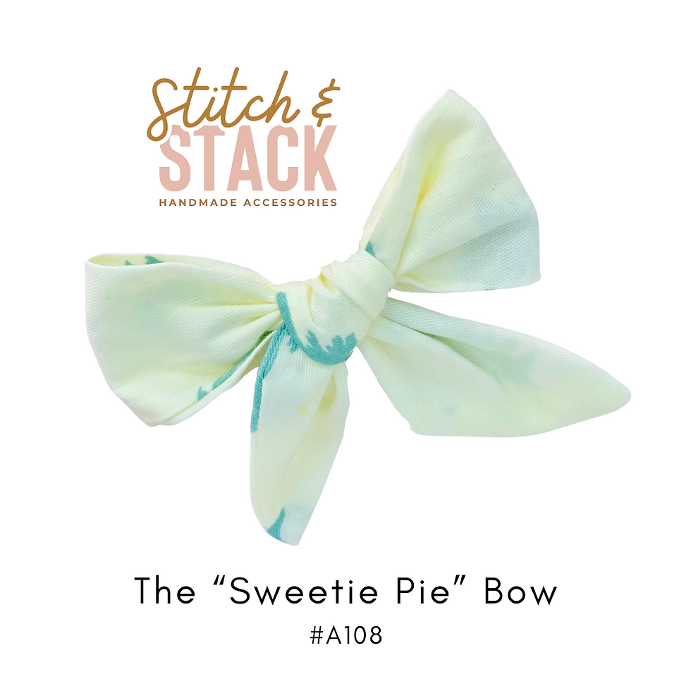 The "Sweetie Pie" Bow | Adorable Hair Bow for Girls