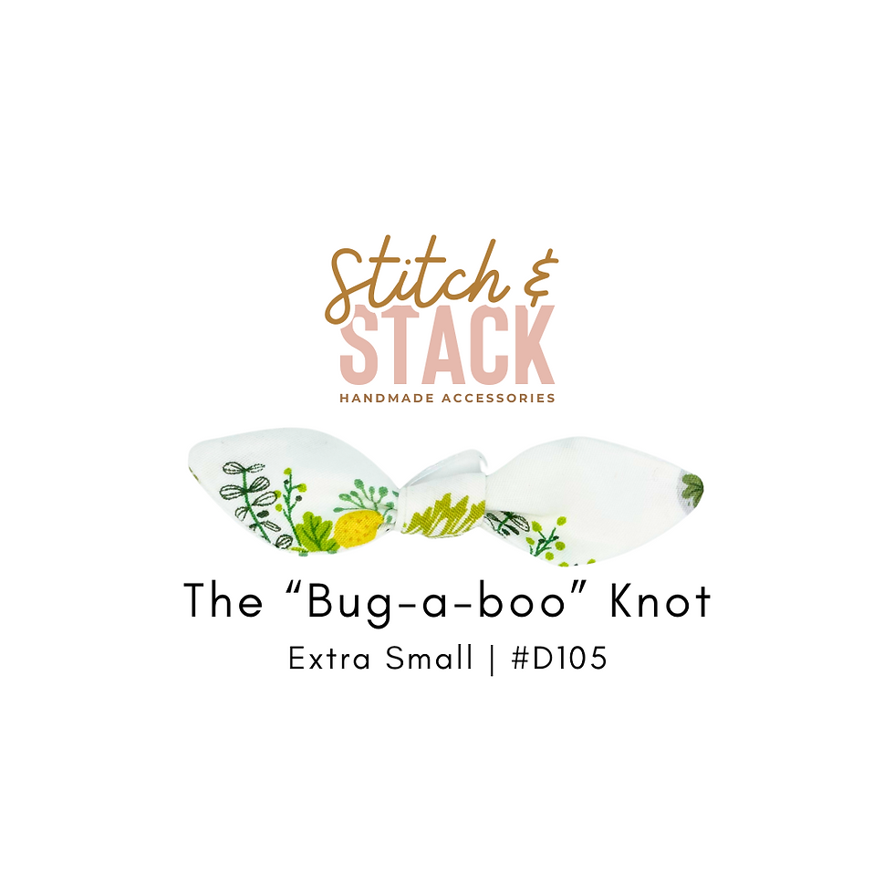 The "Bug-a-Boo" Knot | Extra Small