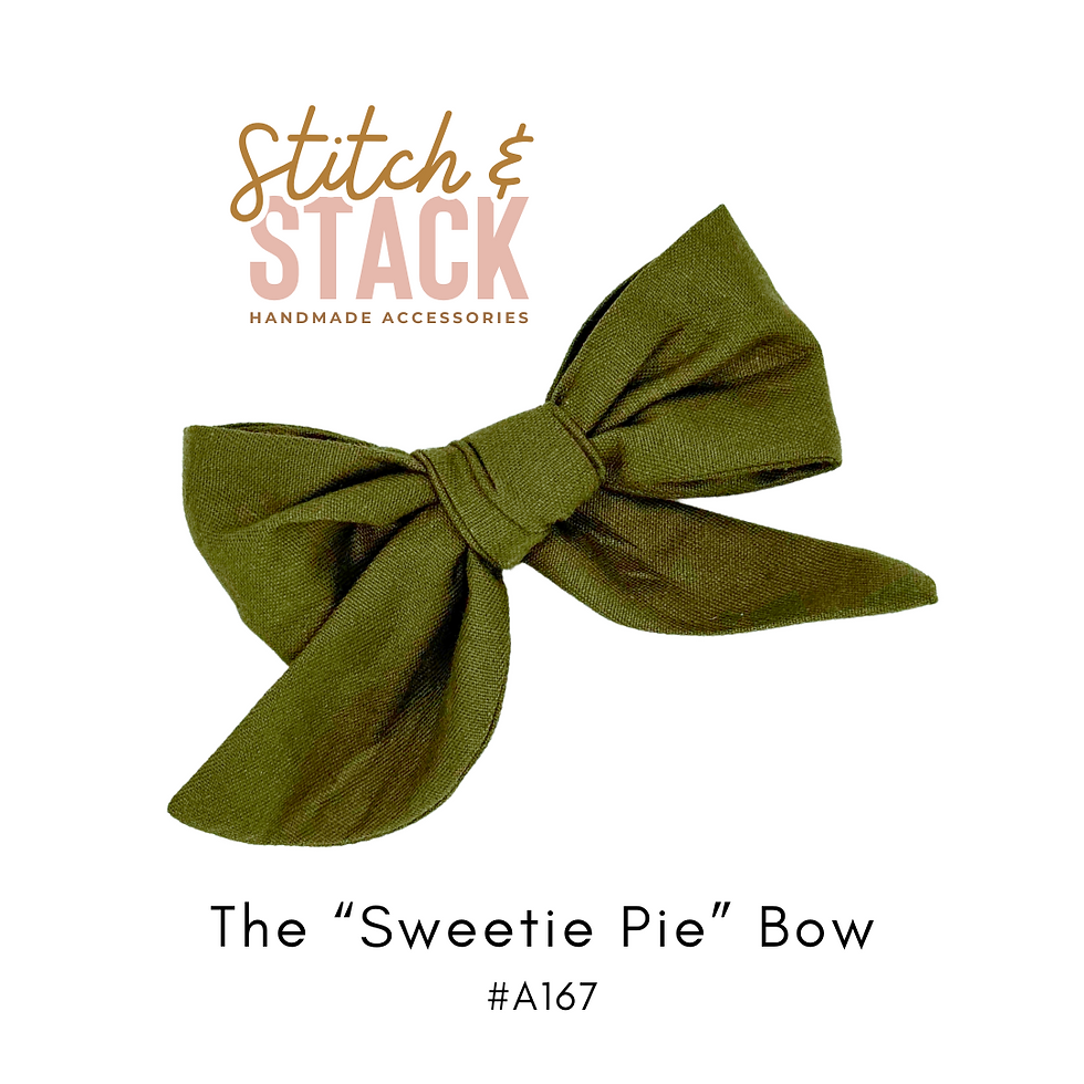 The "Sweetie Pie" Bow | Adorable Hair Bow for Girls