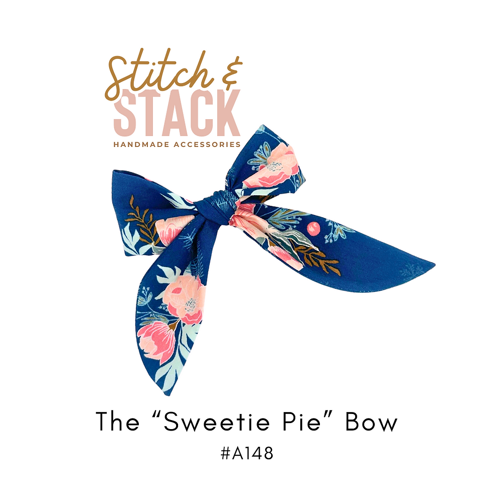 The "Sweetie Pie" Bow | Adorable Hair Bow for Girls