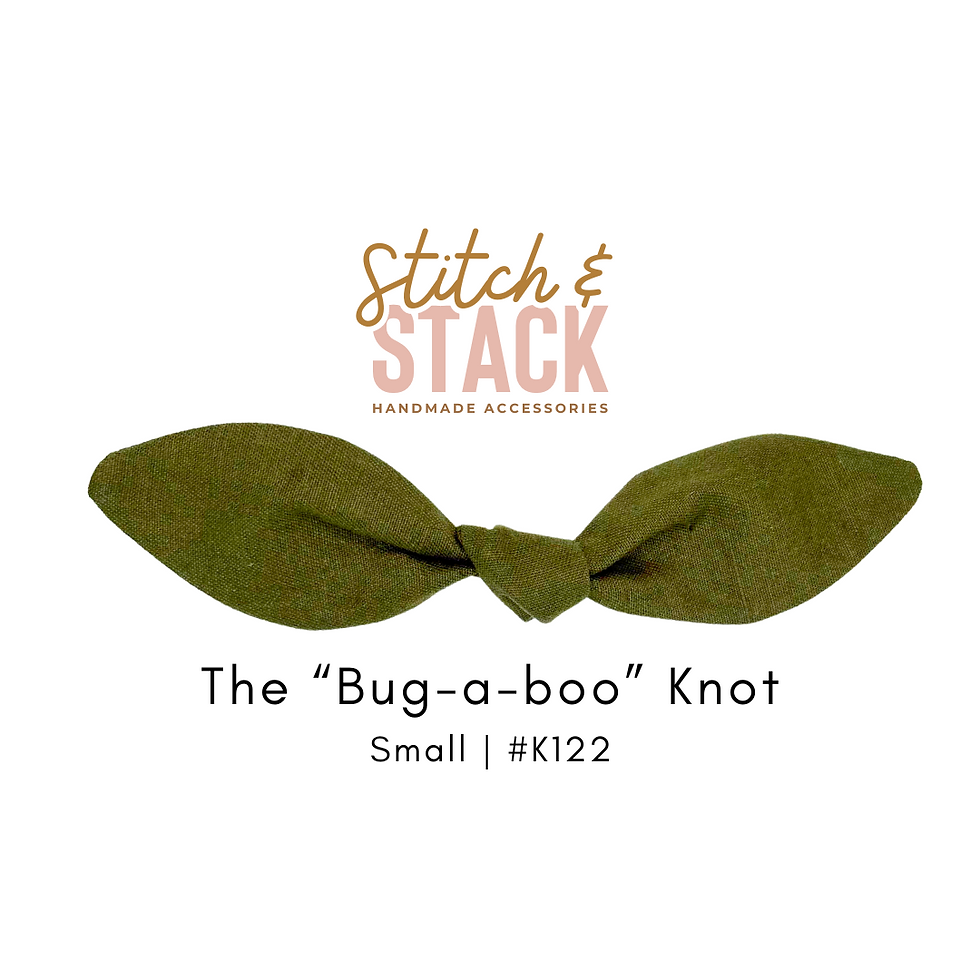 The "Bug-a-Boo" Knot | SMALL