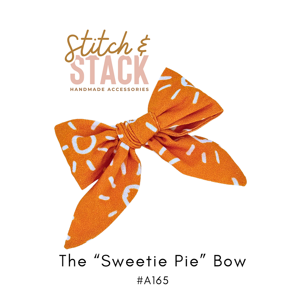The "Sweetie Pie" Bow | Adorable Hair Bow for Girls