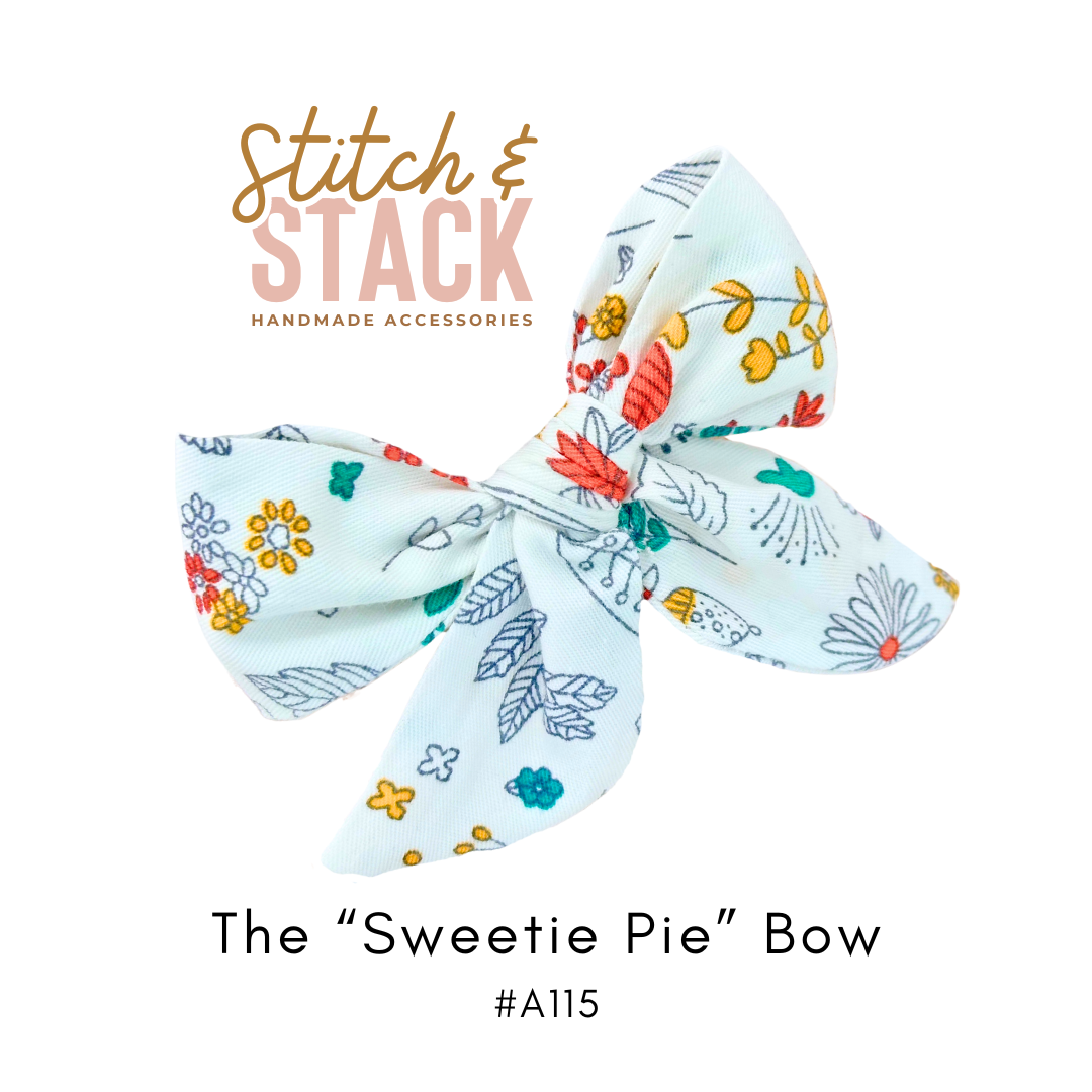 The "Sweetie Pie" Bow | Adorable Hair Bow for Girls