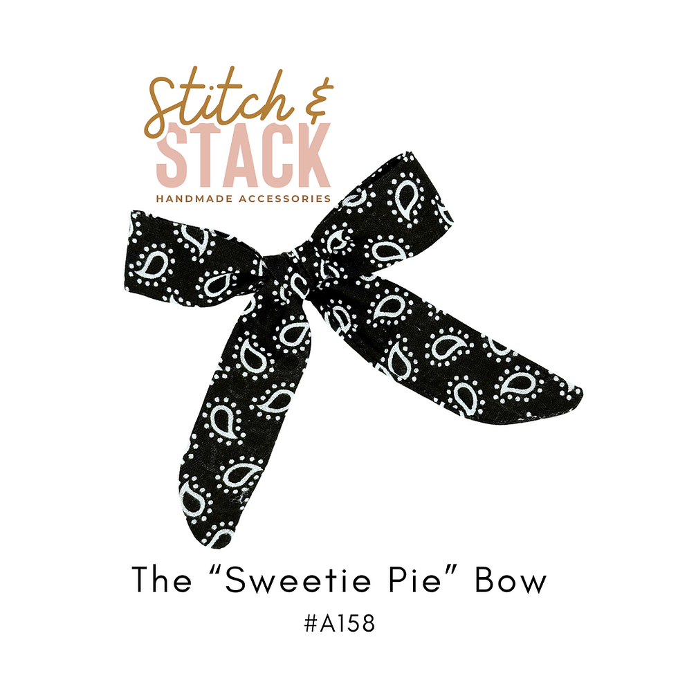 The "Sweetie Pie" Bow | Adorable Hair Bow for Girls