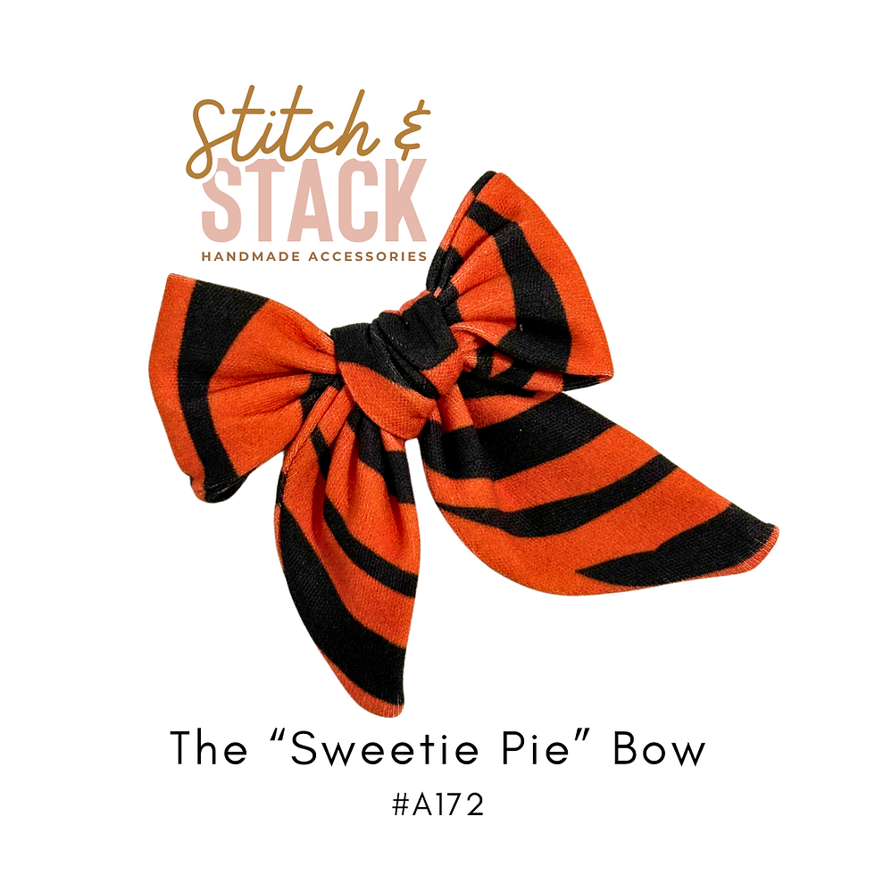 The "Sweetie Pie" Bow | Adorable Hair Bow for Girls
