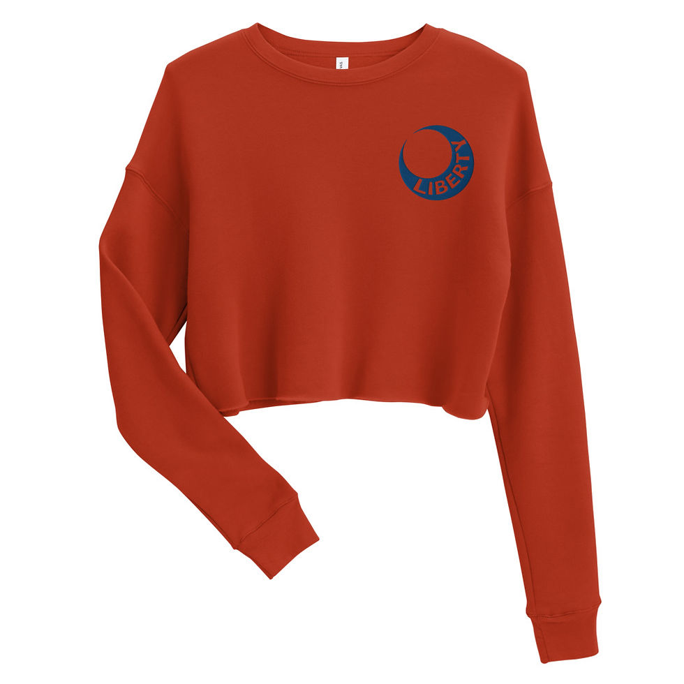 Thumbnail: Moultrie Flag Crop Sweatshirt