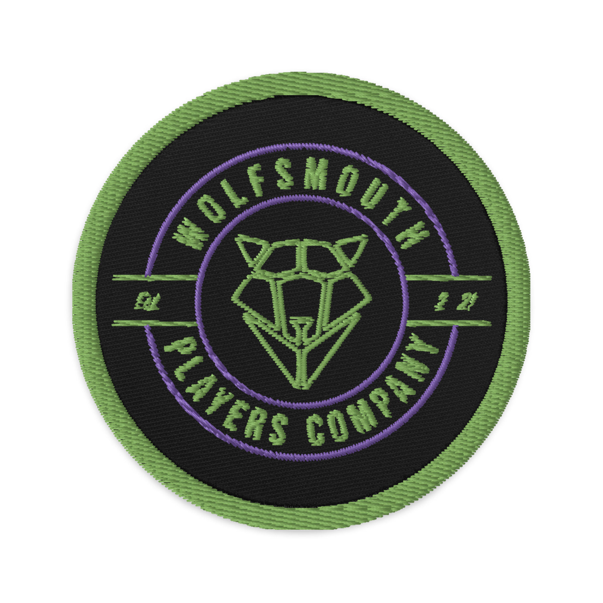 Wolfsmouth Logo Patch