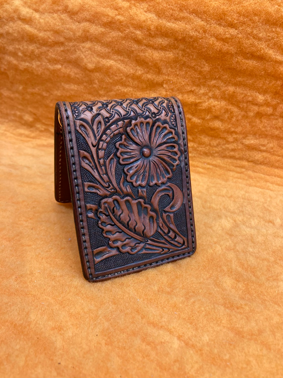 8” money clip wallet 