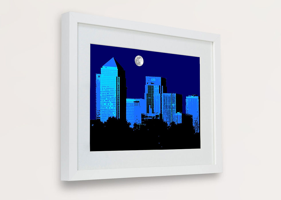 Thumbnail: Canary Wharf night LDN