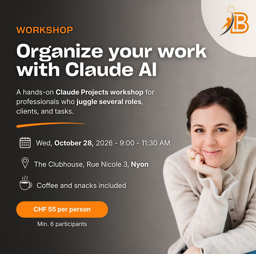 Organise your work with Claude AI
