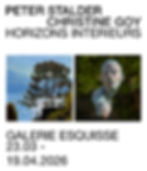 Art Exhibition « Horizons Intérieurs »  