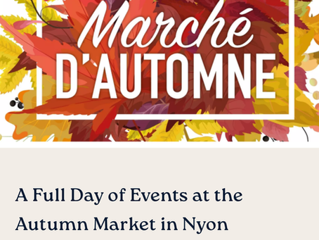 Autumn Market in Nyon