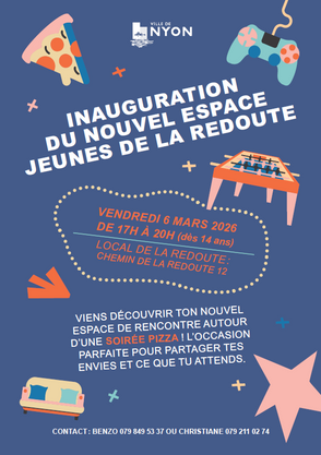 Nyon Strengthens Its Youth Offer with a New Teen Space and the Relaunch of a Youth Council