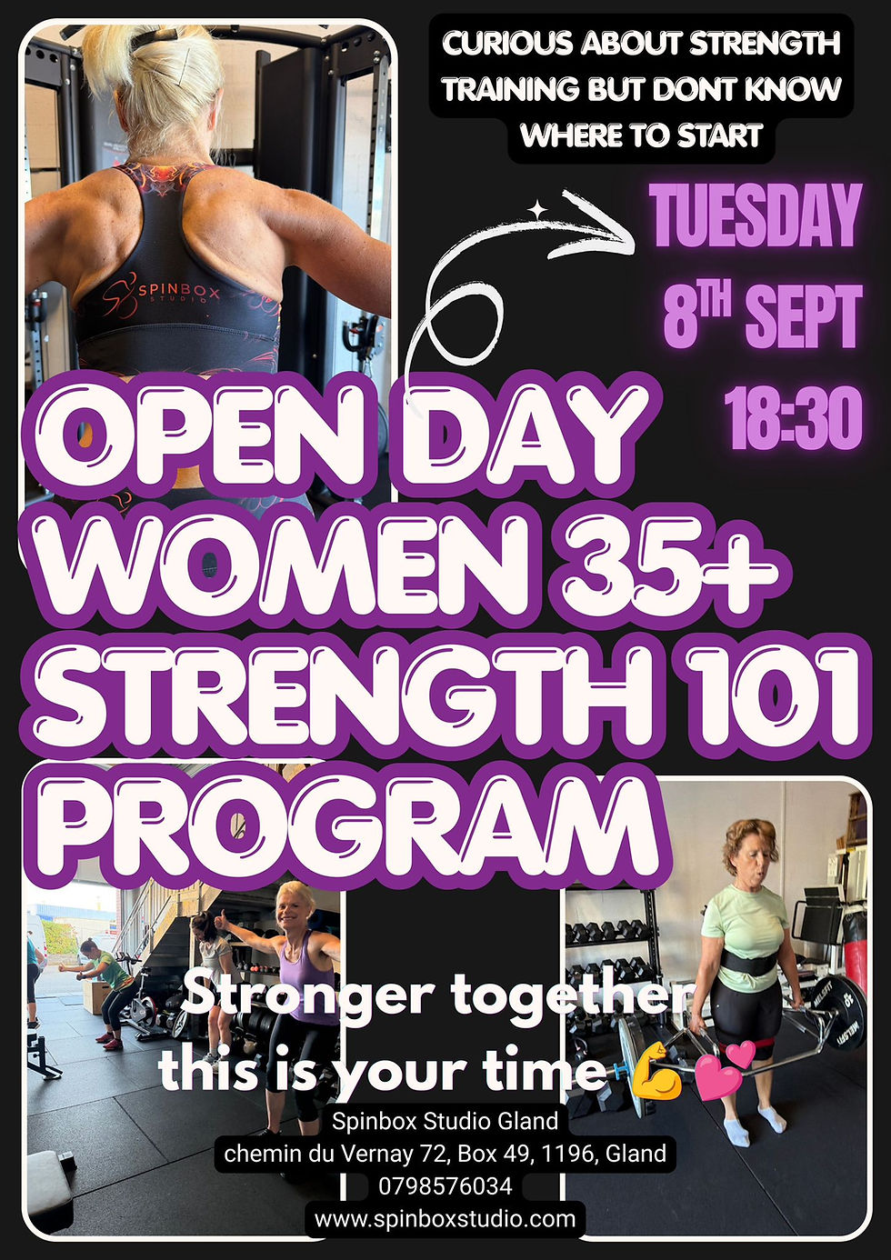 Open Day Women over 35 Strength for Life