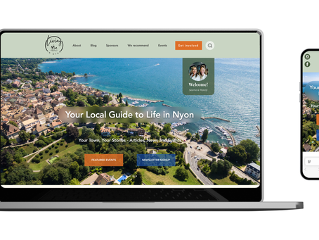Behind the Scenes of the Living In Nyon Website Refresh And How You Can Build One Too.