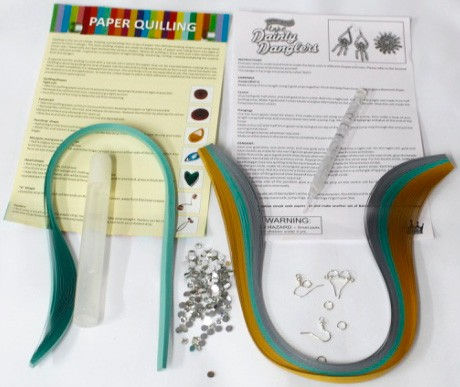 Thumbnail: PAPER QUILLING - MAKE DAINTY DANGLERS