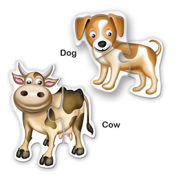 Thumbnail: FARM (2 PIECES - HEAD & TAIL PUZZLE)