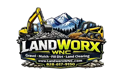 LandWorx WNC Logo | Gravel Delivery, Fill Dirt & Land Clearing in Western North Carolina