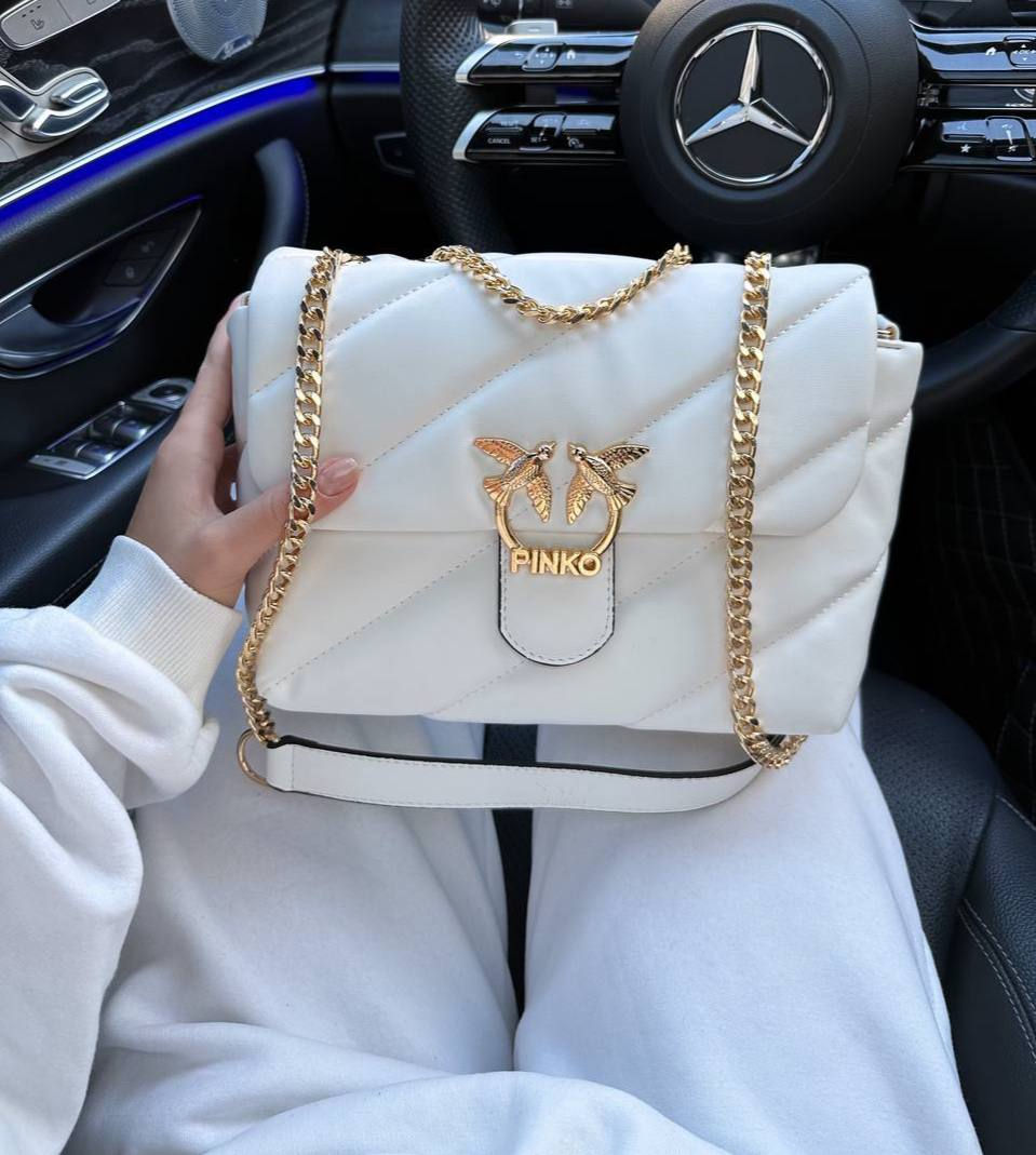 Miniatura: Pinko Puff White  Gold