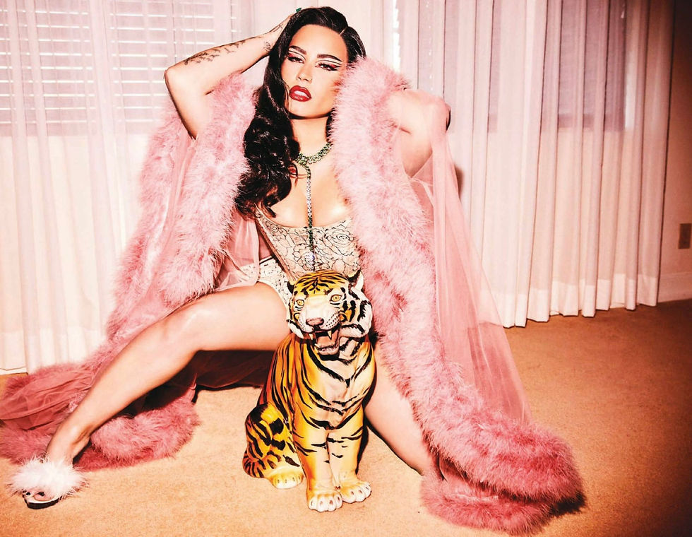 Demi Lovato for INKED