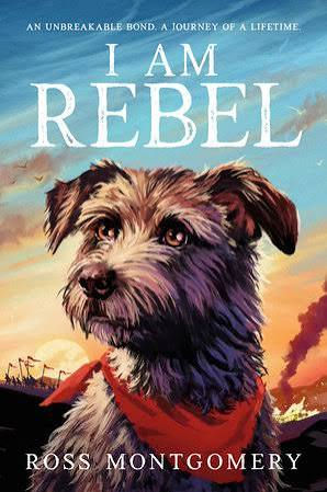 cover image of I Am Rebel by Ross Montgomery, published by Candlewick Press, 2025.