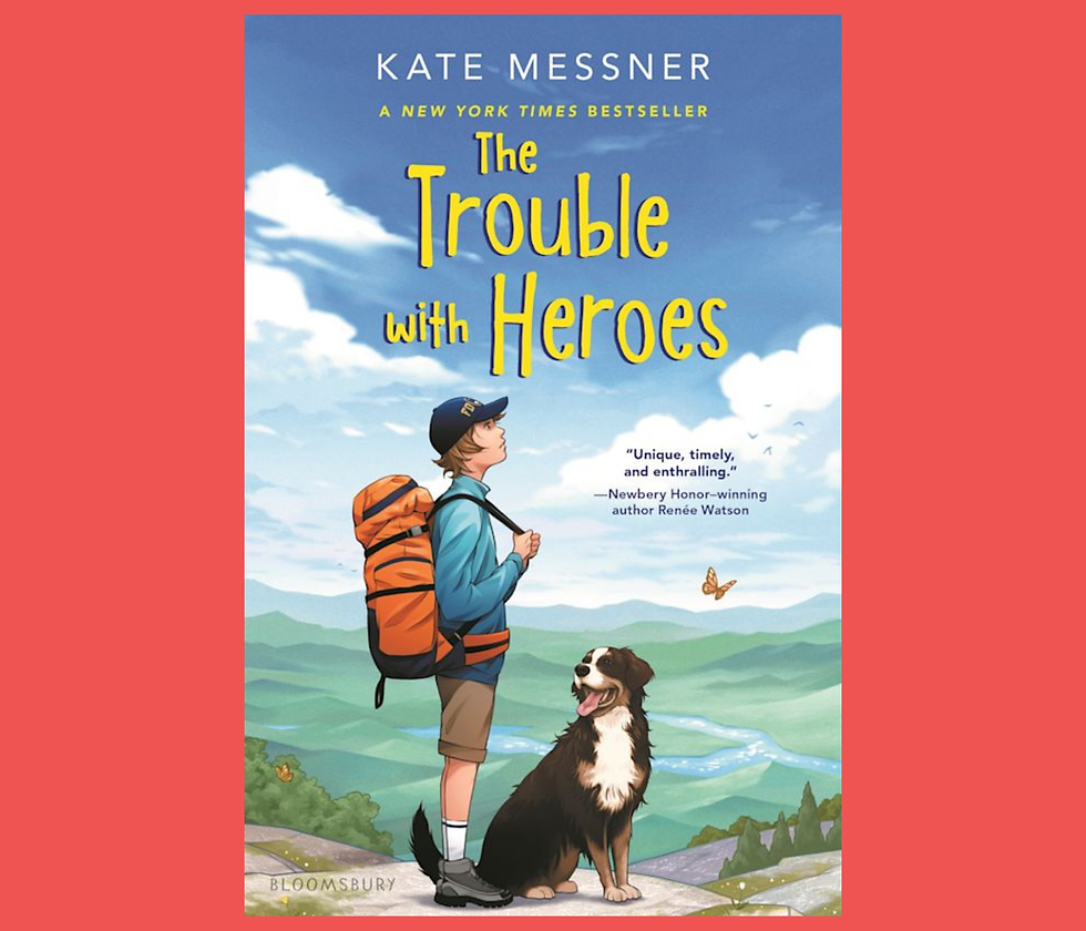 Middle Grade Sidekick Short Review: The Trouble with Heroes (2025) by Kate Messner
