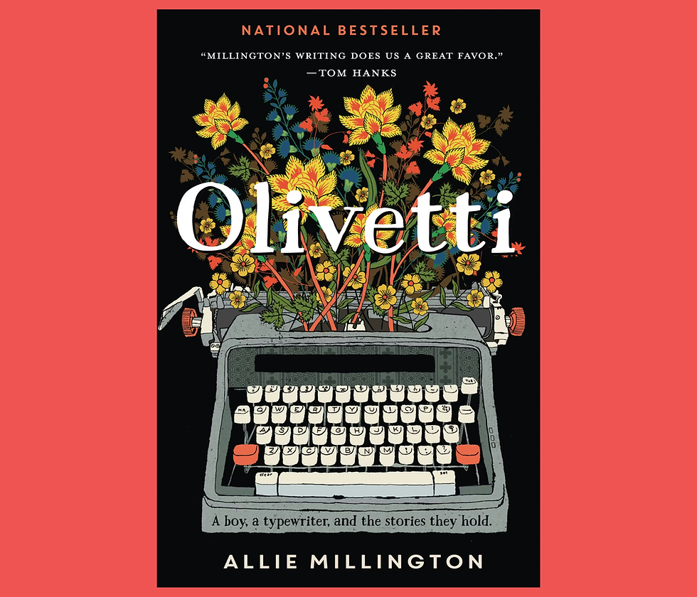 Middle Grade Sidekick Super Review: Olivetti (2024) by Allie Millington