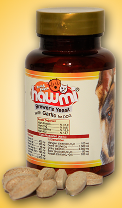 Hawmi Brewer’s Yeast with Garlic for Dog
