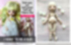 www.elenaorigianls.com - Clay, polymer, paper clay, rock clay Material often used to make BJDs, known for its durability